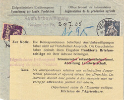 1919, 1.15Fr. Frankatur auf Brief-Vorderseite von Bern (19.II.19) vom ...