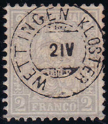 5655055: スイス・カントン・Aargau - Cancellations and seals