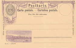 1894, Kant. Gewerbeausstellung: Zudruck in 4 versch. Farben wovon der ...