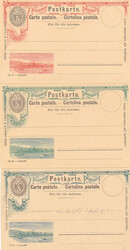 1894, Kant. Gewerbeausstellung: Zudruck in 4 versch. Farben wovon der ...