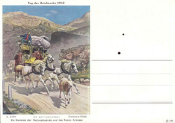 1942, T.d.B. Genève, rückseitig mit Zudruck "Nyon" auf der dt. ...