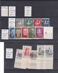1931/51, Nr. 242a+266 ungebraucht, dazu 3 weitere Serien (2 davon ...