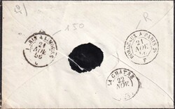 Ca. 60 Briefe vorallem mit blauen 20C. Frankaturen