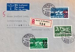 5659: Schweiz Flugpostmarken