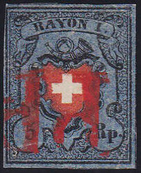 5655096: Rayon je, bleu foncé sans Croix Mont