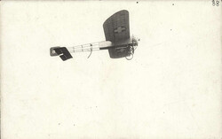 ca. 1910, "Blériot XI", s/w Fotokarte, ungebraucht.Automatically ...