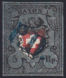 5655096: Rayon je, bleu foncé sans Croix Mont