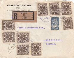 Republik Deutsch-Österreich, Lot von 16 Briefe (davon 11 in die ...