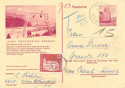 ab 1951, 9 Nachtaxbelege aus Österreich plus 27 Nachportobelege aus ...