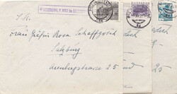1932-34, 3 Briefe an Gräfin Rosa Schaffgotsch, geborene Schönberg. ...