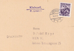 1951-61, 54 Drucksachen-Belege mit z.T. sehr seltenen Stempeln ...