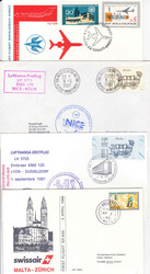 Ca. 370 Flugbriefe der 60er- bis 80er Jahre (Erstflüge und Anlass ...