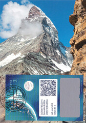 2021, BERN, Maximumkarte mit ID 3 (Piz Bernina). LP