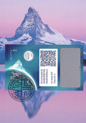 2021, Maximumkarte mit ID 3 (Piz Bernina), gest. Bern. LP