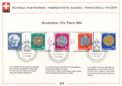 5655510: スイス・PTTコレクターシート