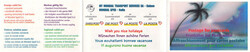 1996-99, Swiss Post International Touristenmarken, 5 Markenheftchen. ...