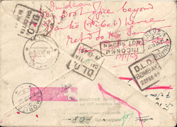 1948, Flugbrief mit Mischfrankatur und TWA Vignette ab St. Moritz, ...