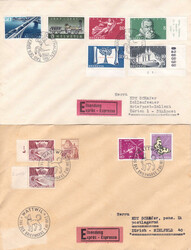 1947-57, 6 Briefe T.d.B. von 1947/48/52/53/54/57.Automatically ...