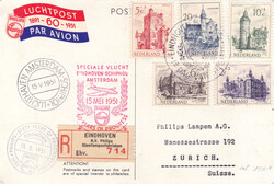 1952/81, grosses Lot von 61 Belegen
