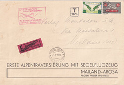 1929/30, 3 Karten alle mit F14/15 Satzfrankaturen auf 3 versch. ...
