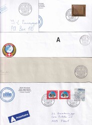 Swisscoy im Kosovo, 7 Brief mit Stempel Swisscoy/Swiss Army/Military ...
