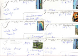 2013, Swiss Post International, 10 Karten (komplette Serie) aus ...