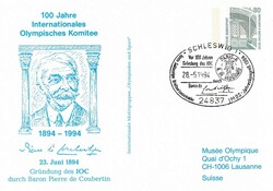 Pierre de Coubertin, 7 Briefe mit Illustrationen