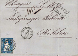 5655055: スイス・カントン・Aargau - Cancellations and seals