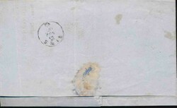 1863/65, MURI (2x) + REINACH, 3 hübsche Faltbriefe mit ...