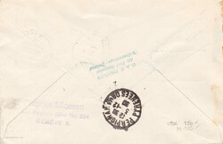 2.12.30, 3. Schweizer Afrikaflug, Brief Zürich - Perpignan ab ...