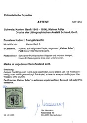 Feld 3, PF "schwarzer Punkt zwischen Wappen und rechtem Wimpel" + ...