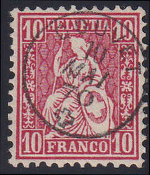 5655062: Canton de Neuchâtel - Cancellations and seals