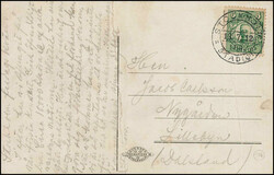 1912, besonders seltener, sauberer Stempel, STOCKHOLM STADION 13.7.12 ...