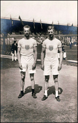 1912, offizielle Karten, Nr. 90,103,160,161 und 238, 5 ungebrauchte ...