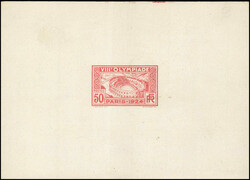 1924, Jeu Olympique de Paris, 50 c., Stadion, nicht verwenderter ...