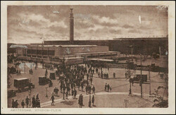 1928, Olympiade-Serie auf Flugpost-Einschreibe-Karte, S-R-Zettel ...