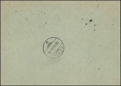 1900, Freimarken, waagerechtes Paar 25 L auf 2 Dr., Aufdruck "A M", ...