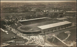 1924, Foto-AK, Vue Generale du Stade De Colombes, ungebrauchte, ...