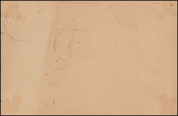 1920,10 C.-Ganzsache mit Zusatzfrankatur 5 C. Diskuswerfer, saubere S ...