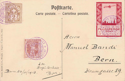 5659: Marque de post pour le vol Suisse