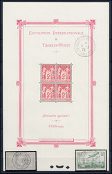 FRANKREICH, 1849 bis nach 2000, Sammlung in 11 Alben, dabei Block ...