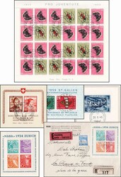 Saubere Teilsammlung, Flugpost, Pro Juventute, Pro Patria und ...