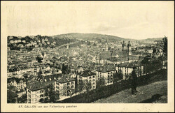 1909, Jubiläum des Philatelistenclub St. Gallen 1885-1910, 5 Cts. ...