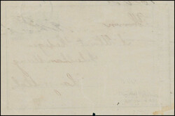 Privater Klebeadresszettel von J.L. & C.B., mit Wertstempel Helvetia ...