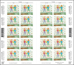 2008, Pro Juventute, vollständige, postfrische ...