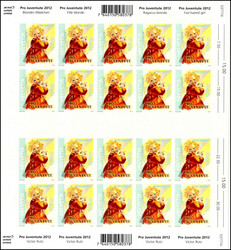 2012, Pro Juventute, vollständige, postfrische ...