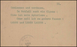 1901, Ganzsache mit Zusatzfrankatur, saubere Stempel BOMBAY 28 NO.01, ...