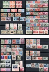 Interessante Partie von besseren Serien und Blocks, meist Schweizund ...