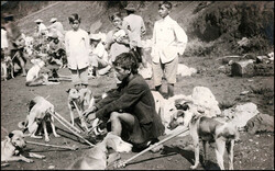 PHILIPPINEN, Ansichtskarten: ca. 100 alte Ansichtskarten, ...