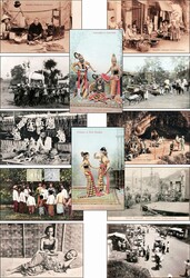 JAVA: über 170 Ansichtskarten, interessante Themen und Motive, ...